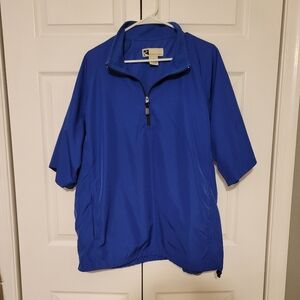 Rae's Creek Blue Pullover Windbreaker Size XL